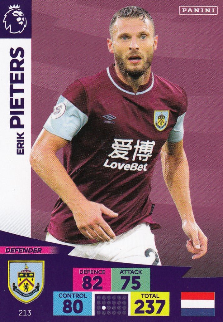 213. ERIK PIETERS - BURNLEY