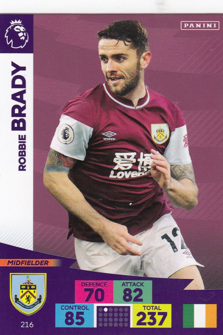 216. ROBBIE BRADY - BURNLEY