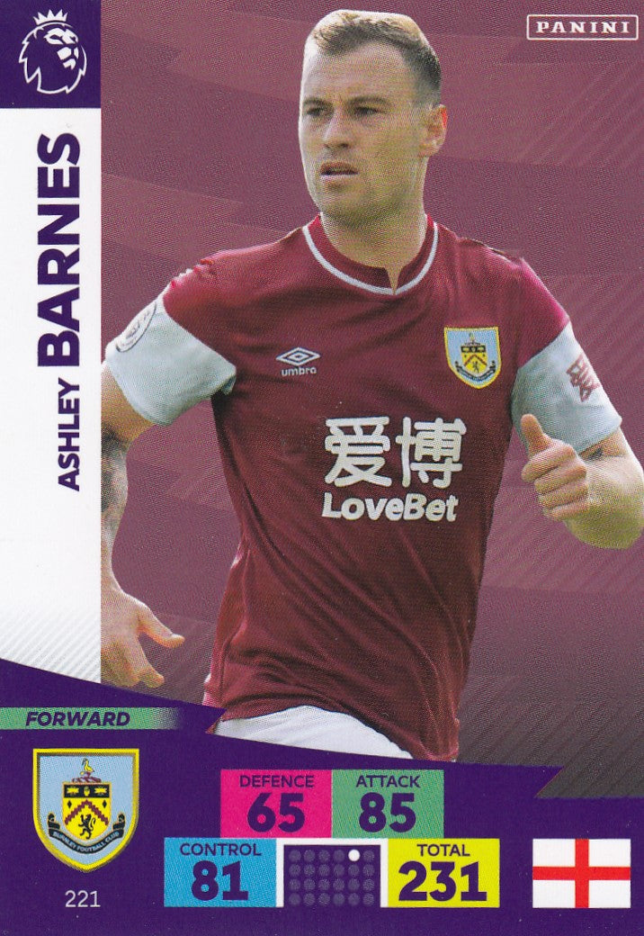 221. ASHLEY BARNES - BURNLEY