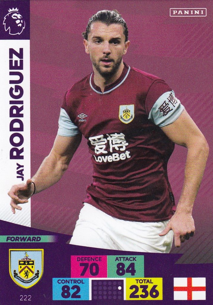 222. JAY RODRIGUEZ - BURNLEY
