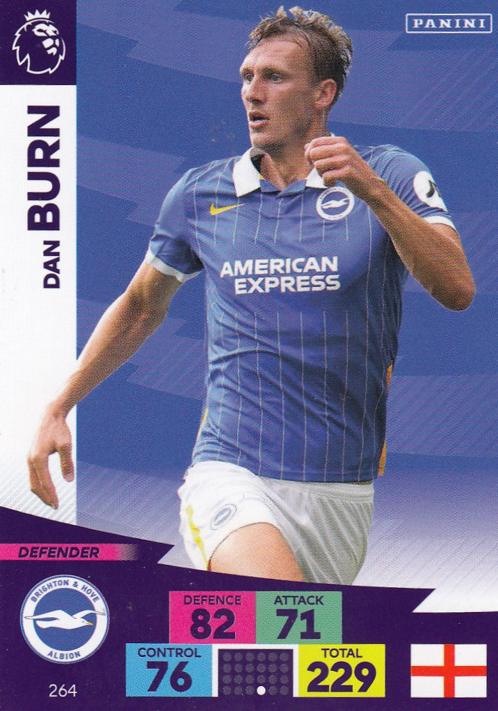 264. DAN BURN - BRIGHTON & HOVE ALBION