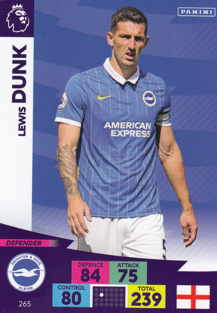 265. LEWIS DUNK - BRIGHTON & HOVE ALBION