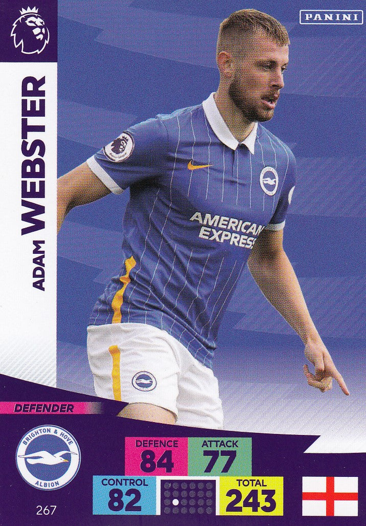 267. ADAM WEBSTER - BRIGHTON & HOVE ALBION
