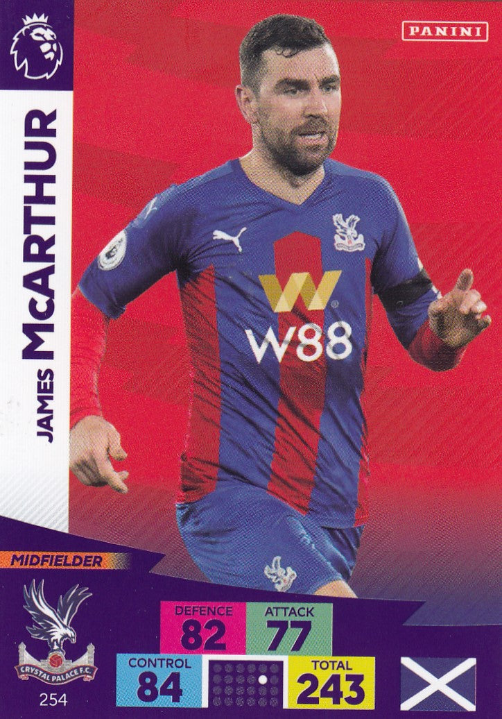 254. JAMES MCARTHUR - CRYSTAL PALACE