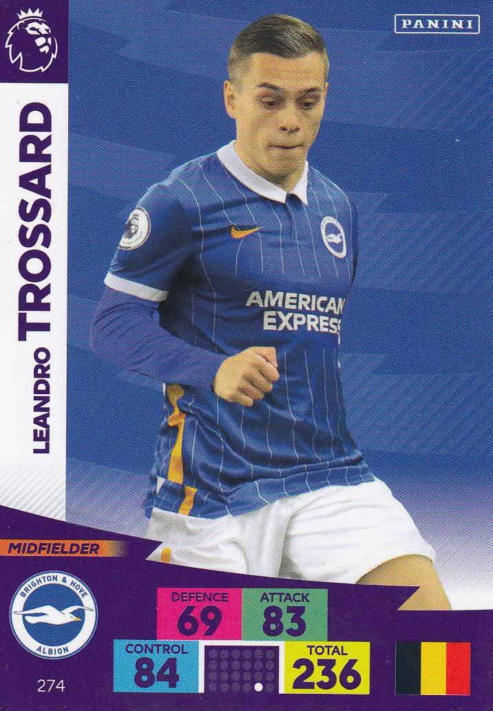 274. LEANDRO TROSSARD - BRIGHTON & HOVE ALBION