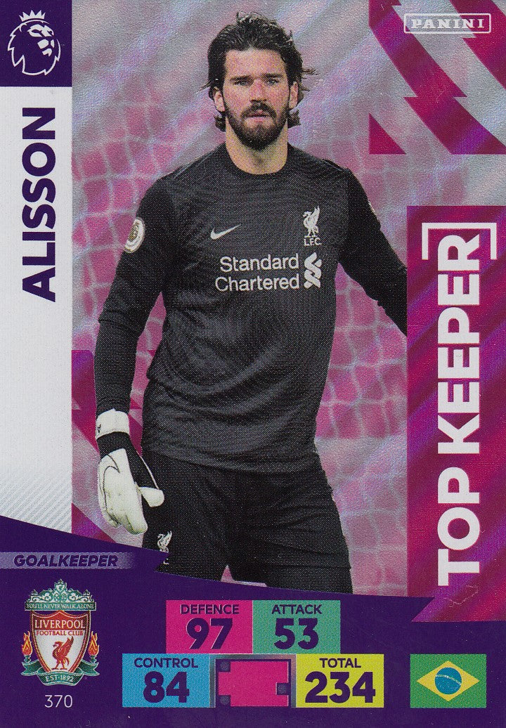 370. ALISSON - LIVERPOOL - TOP KEEPER