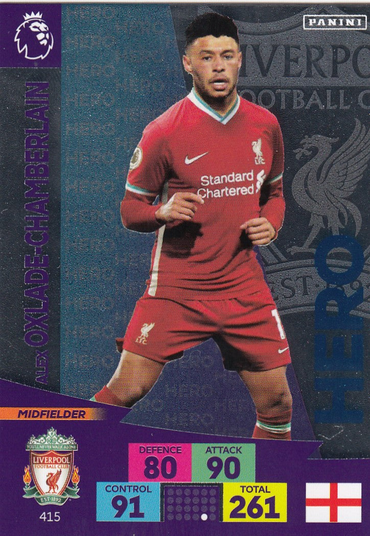 415. ALEX OXLADE-CHAMBERLAIN - LIVERPOOL - HERO