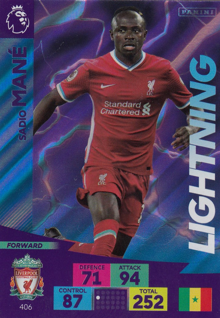 406. SADIO MANÈ - LIVERPOOL - LIGHTNING
