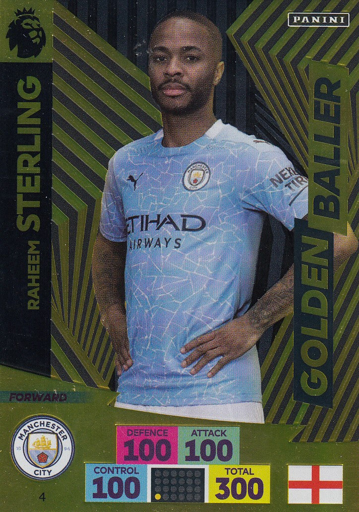004. RAHEEM STERLING - MANCESTER CITY - GOLDEN BALLER
