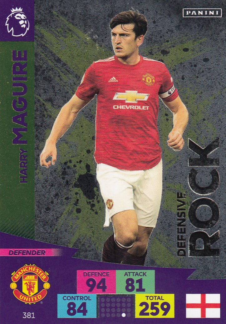 381. HARRY MAGUIRE - MANCHESTER UNITED - DEFENSIVE ROCK