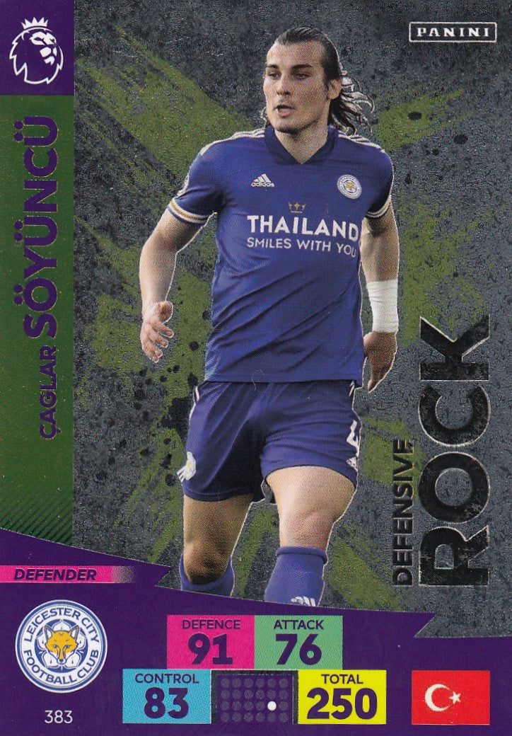 383. CAGLAR SOYUNCU - LEICESTER CITY - DEFENSIVE ROCK