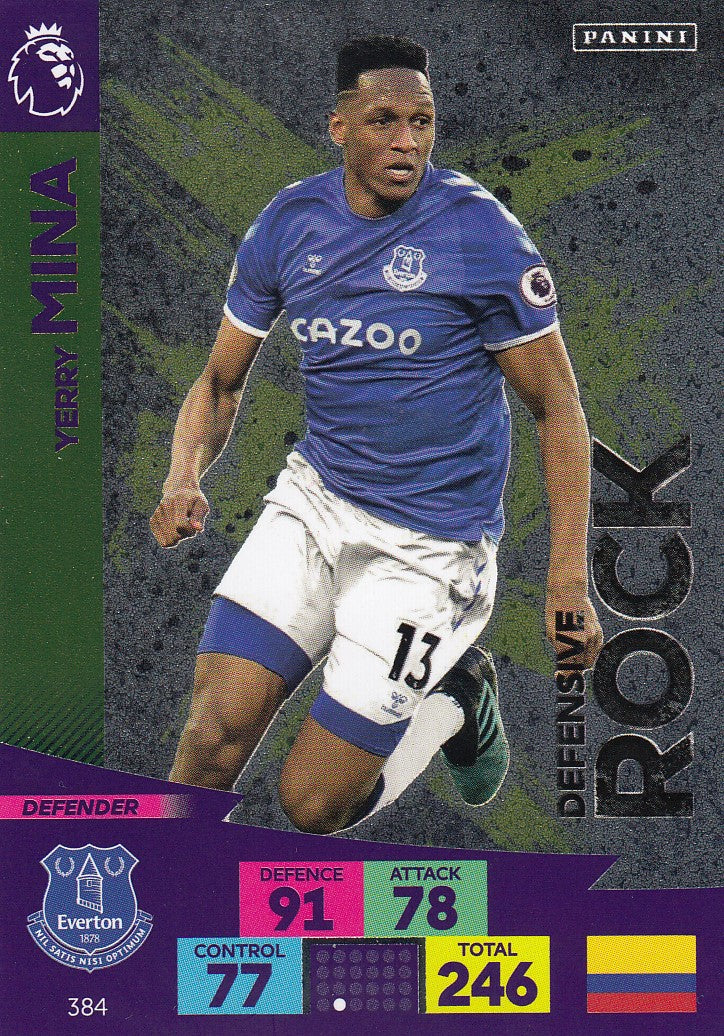 384. YERRY MINA - EVERTON - DEFENSIVE ROCK