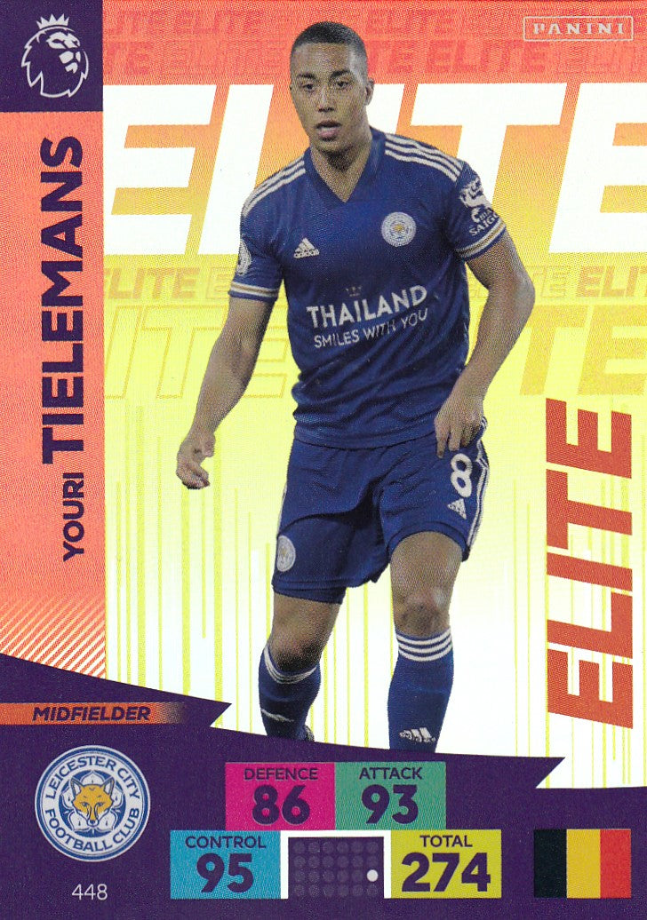 448. YOURI TIELEMANS - LEICESTER CITY - ELITE