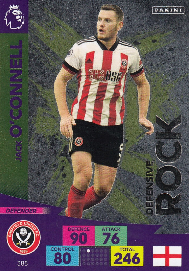 385. JACK O`CONNELL - SHEFFIELD UNITED - DEFENSIVE ROCK