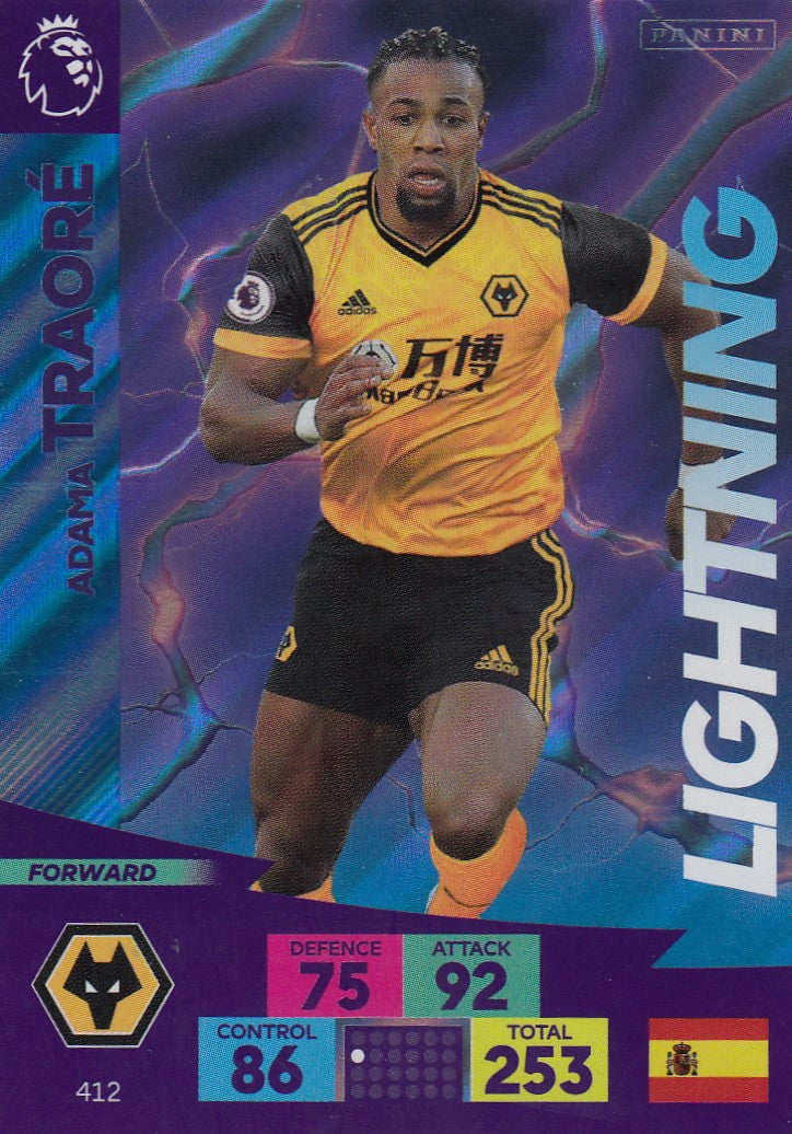 412. ADAMA TRAORÈ - WOLVERHAMPTON - LIGHTNING
