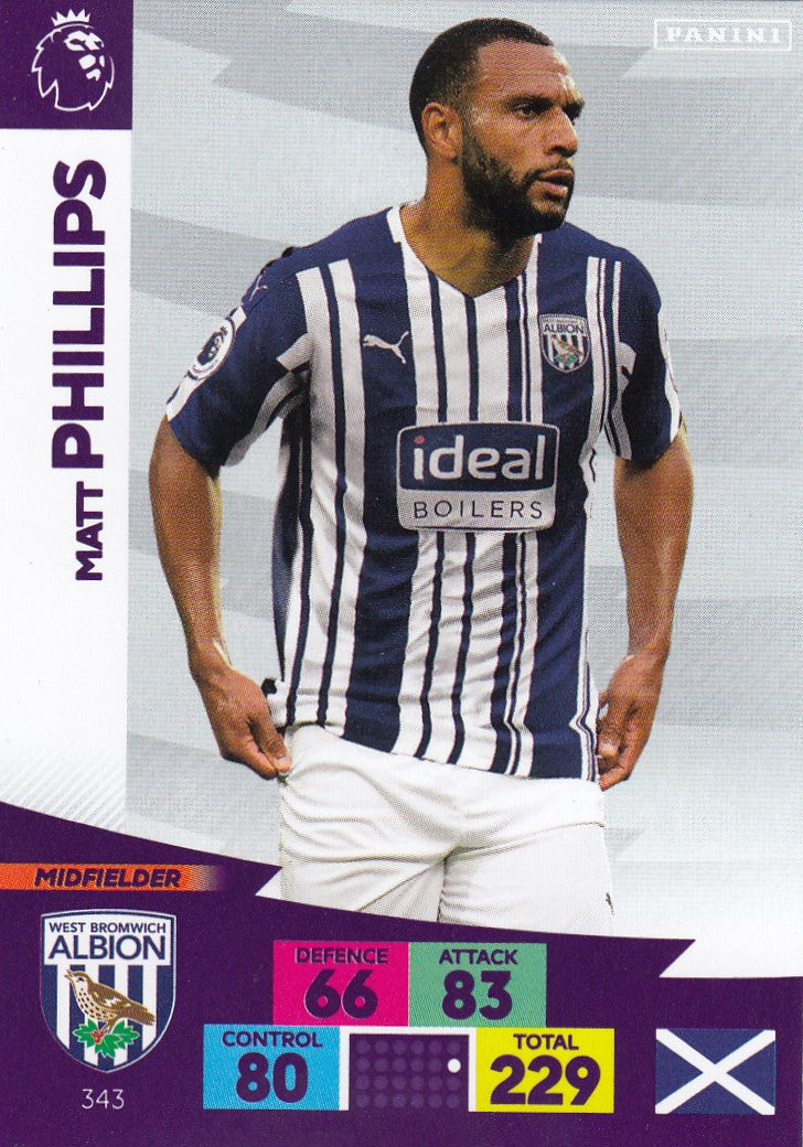 343. MATT PHILLIPS - WEST BROMWICH ALBION