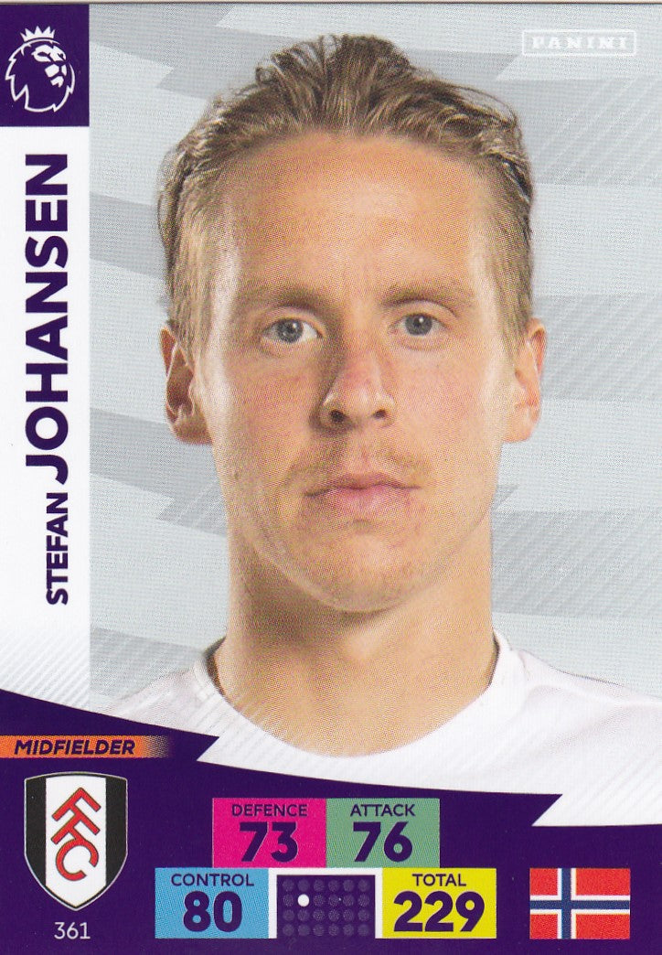 361. STEFAN JOHANSEN - FULHAM