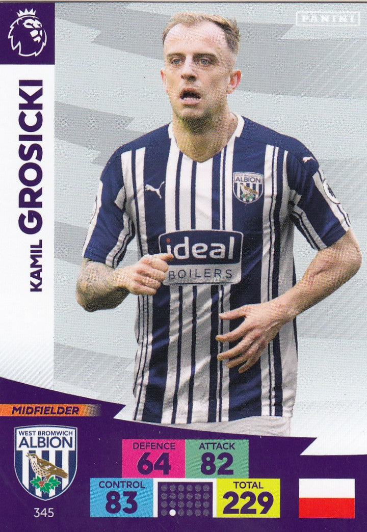 345. KAMIL GROSICKI - WEST BROMWICH ALBION