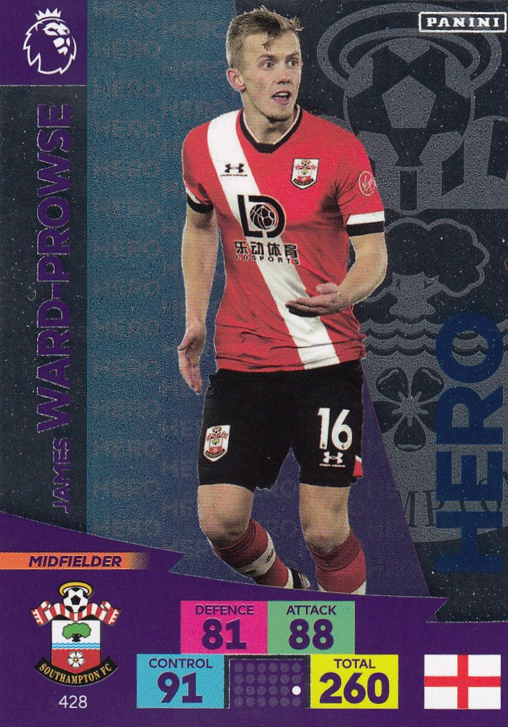 428. JAMES WARD-PROWSE - SOUTHAMPTON - HERO