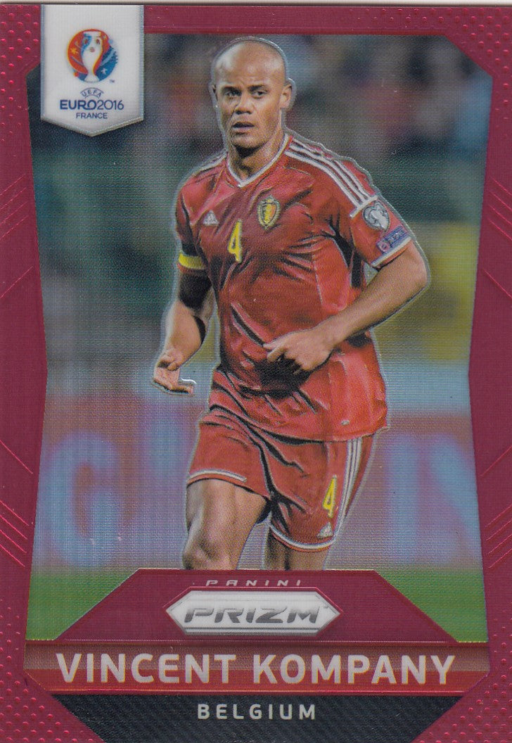 #/149-RED. 025. VINCENT KOMPANY - BELGIUM - CARD 142 OF 149