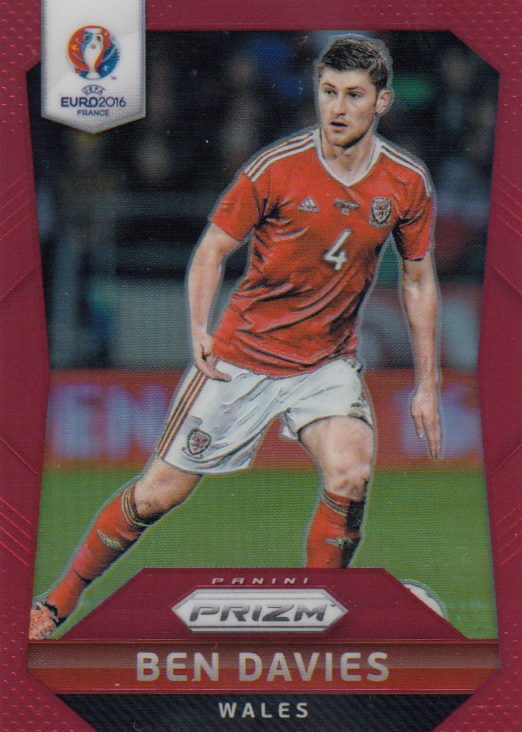 #/149-RED. 126. BEN DAVIES - WALES - CARD 019 OF 149