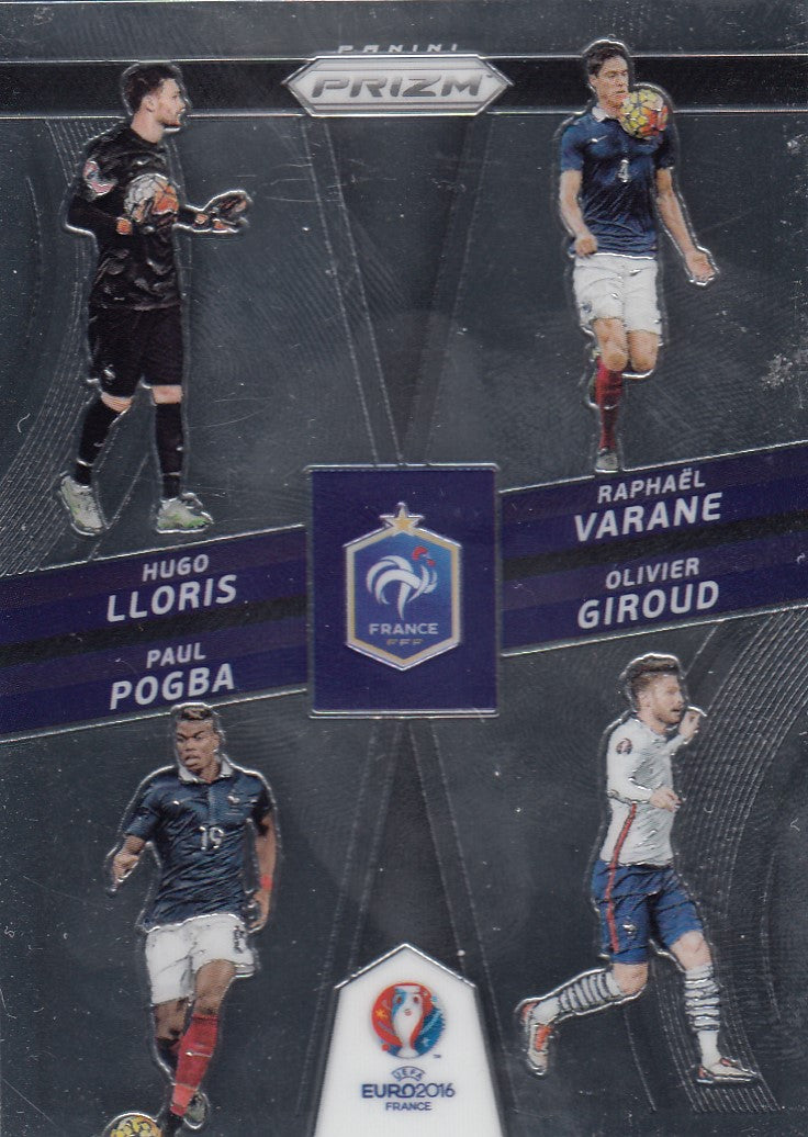 001. HUGO LLORIS/RAPHAEL VARANE/PAUL POGBA/OLIVIER GIROUD - FRANCE - COUNTRY COMBINATIONS QUADS