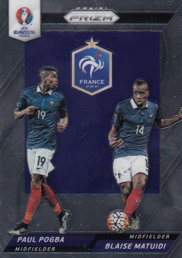 002. PAUL POGBA & BLAISE MATUIDI - FRANCE - COUNTRY COMBINATIONS DUALS