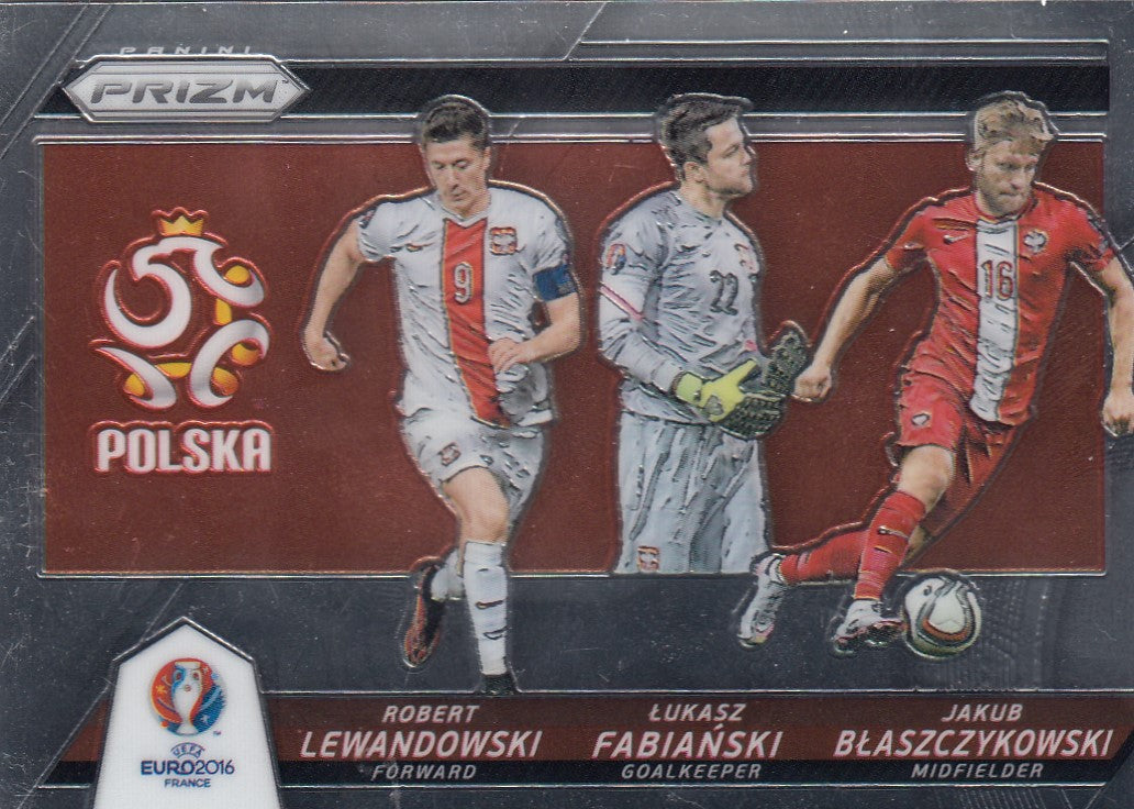 014. ROBERT LEWANDOWSKI/LUKASZ FABIANSKI/JAKUB BLASZCZYKOWSKI - POLAND - COUNTRY COMBINATIONS TRIPLES
