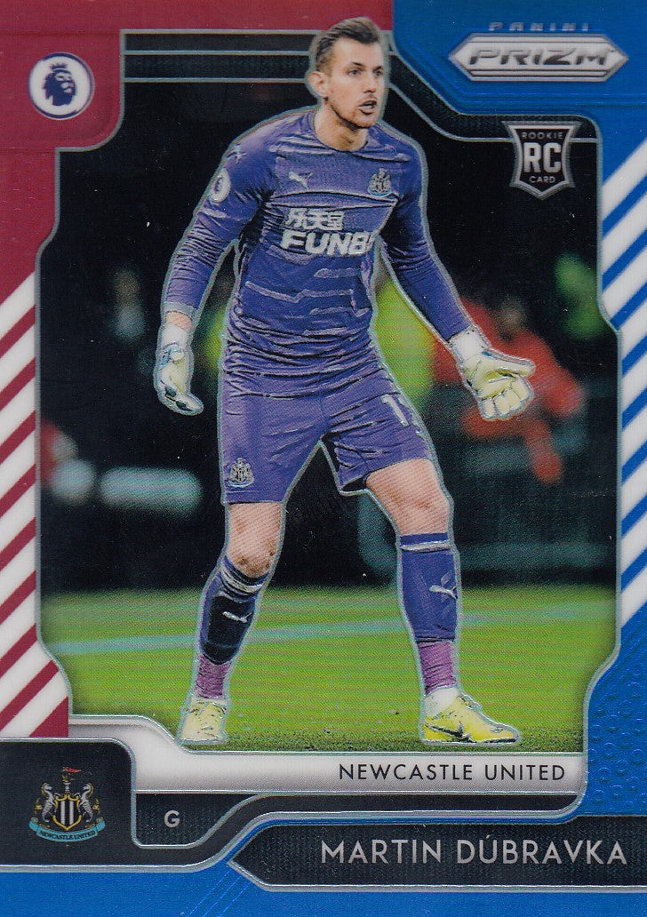 201. MARTIN DÙBRAVKA - NEWCASTLE - RED, WHITE AND BLUE PRIZM