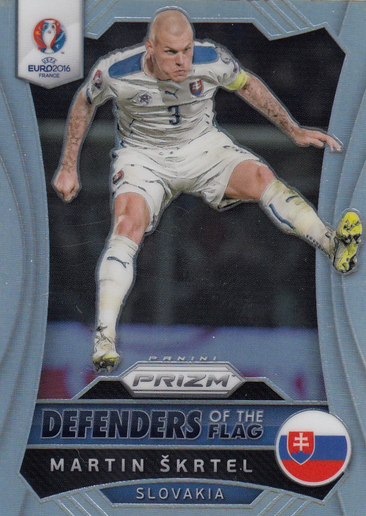 007. MARTIN SKRTEL - SLOVAKIA - DEFENDERS OF THE FLAG - SILVER PRIZM