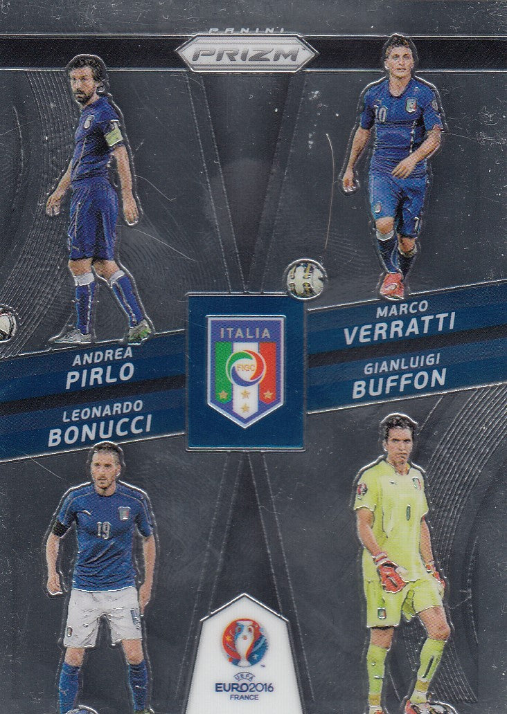 008. ANDREA PIRLO/MARCO VERRATTI/LEONARDO BONUCCI/GIANLUIGI BUFFON - ITALY - COUNTRY COMBINATIONS QUADS