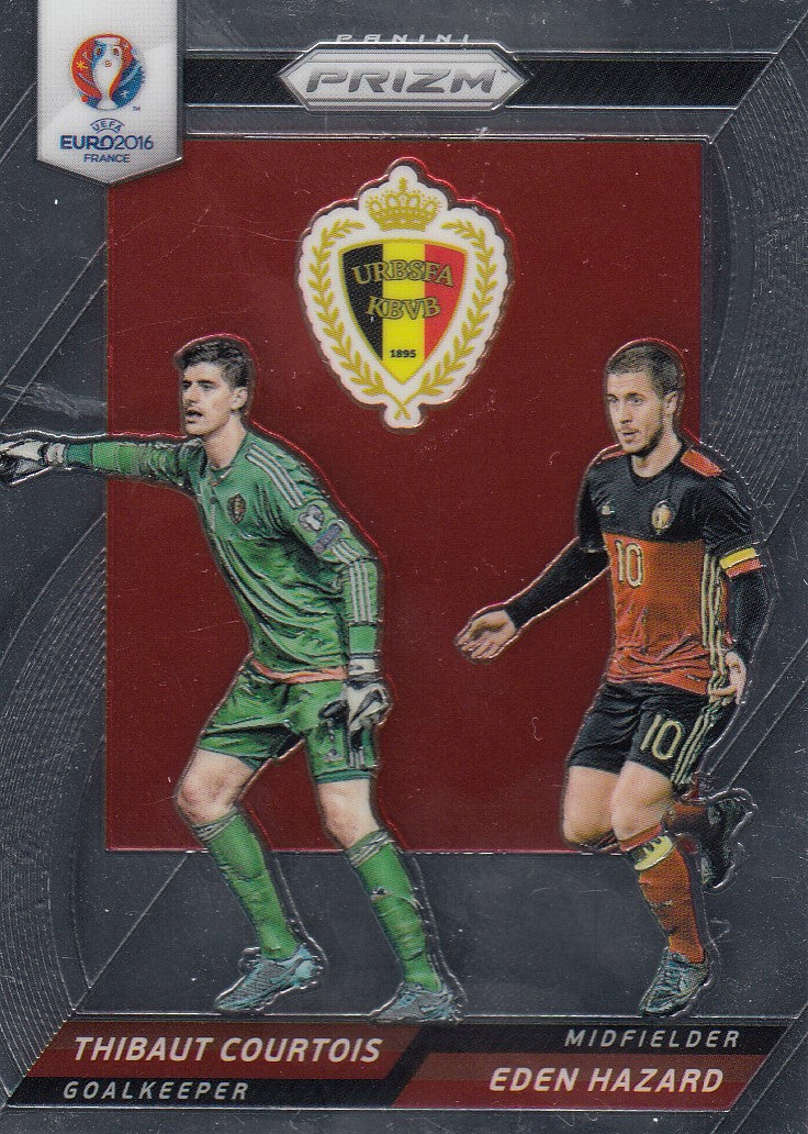 006. THIBAUT COURTOIS & EDEN HAZARD - BELGIUM - COUNTRY COMBINATIONS DUALS