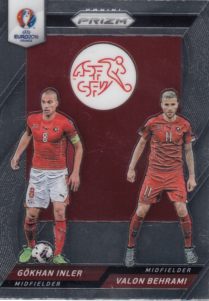 038. GOKHAN INLER & VALON BEHRAMI - SWITZERLAND - COUNTRY COMBINATIONS DUALS
