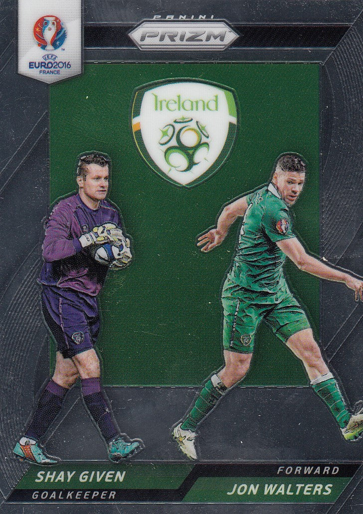 056. SHAY GIVEN & JON WALTERS - IRELAND - VOUNTRY COMBINATIONS DUALS