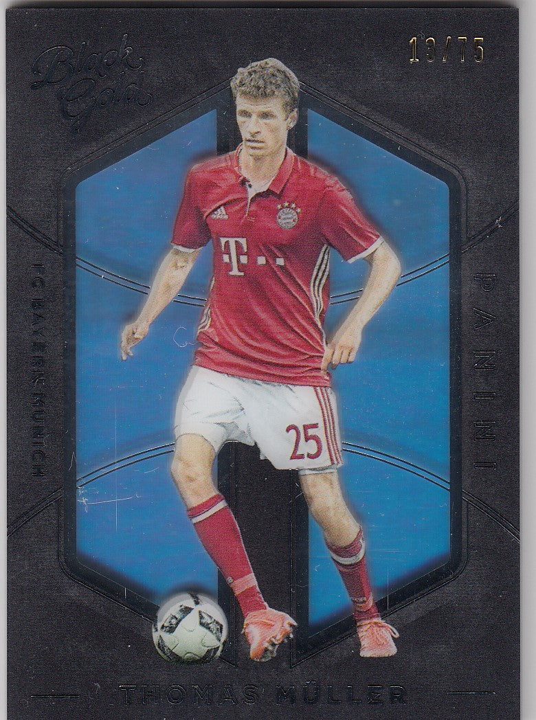 022. THOMAS MULLER - FC BAYERN MUNICH - BLACK GOLD SILVER - #/75