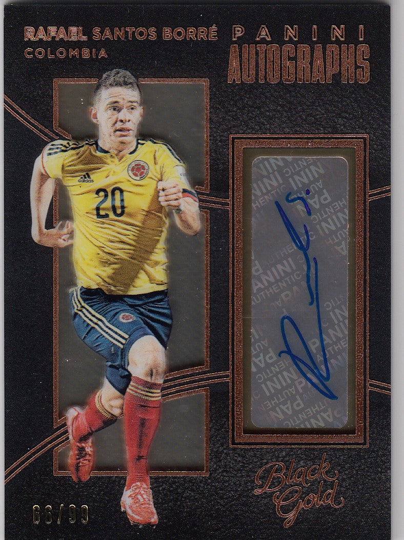 A-RSB. RAFAEL SANTOS BORRÈ - COLOMBIA - BLACK GOLD AUTOGRAPHS BRONZE - #/99