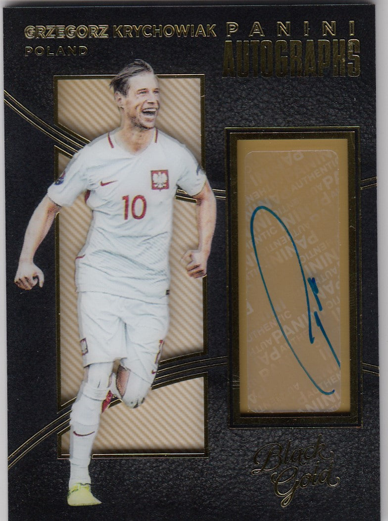 A-GKR. GRZEGORZ KRYCHOWIAK - POLAND - BLACK GOLD AUTOGRAPHS