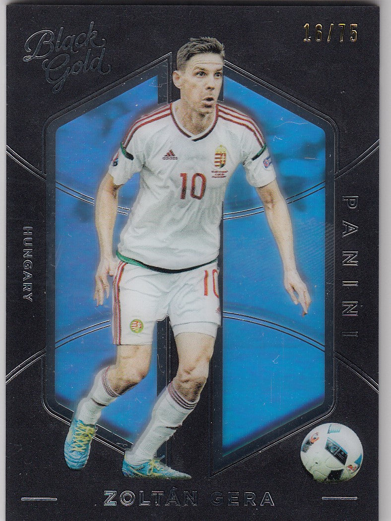 118. ZOLTÀN GERA - HUNGARY - BLACK GOLD SILVER - #/75