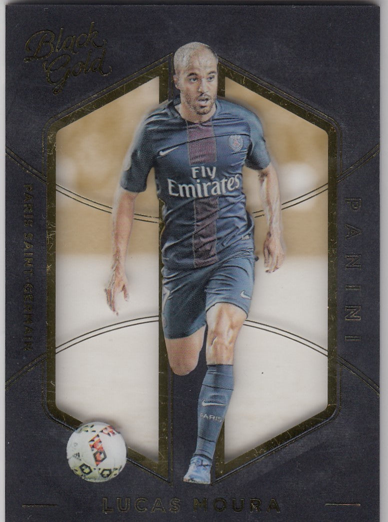 030. LUCAS MOURA - PARIS SAINT-GERMAIN - BLACK GOLD BASE