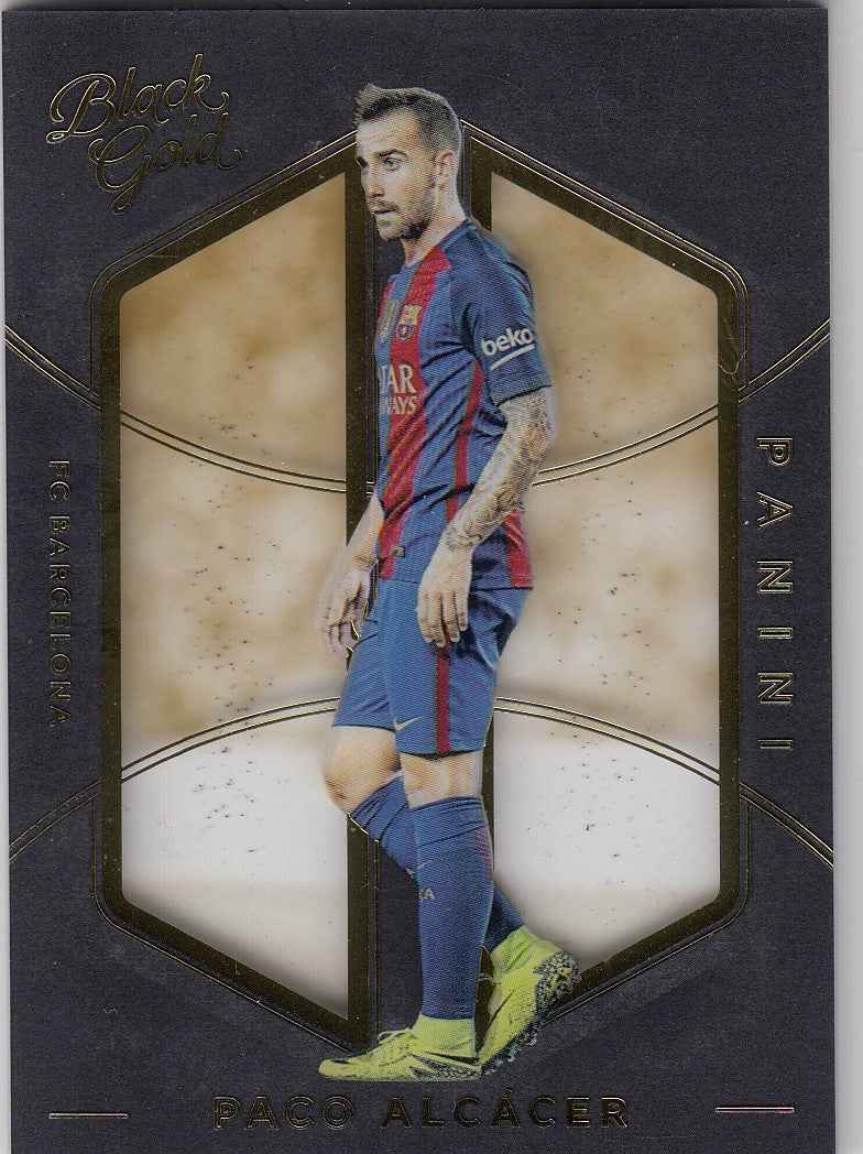 035. PACO ALCÀCER - FC BARCELONA - BLACK GOLD BASE