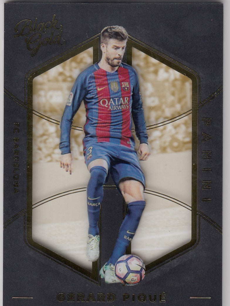076. GERARD PIQUÈ - FC BARCELONA - BLACK GOLD BASE