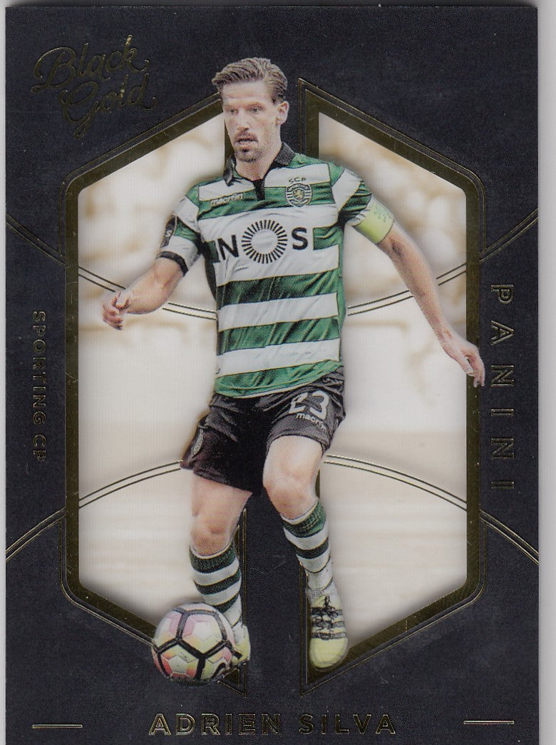 056. ADRIEN SILVA - SPORTING CP - BLACK GOLD BASE