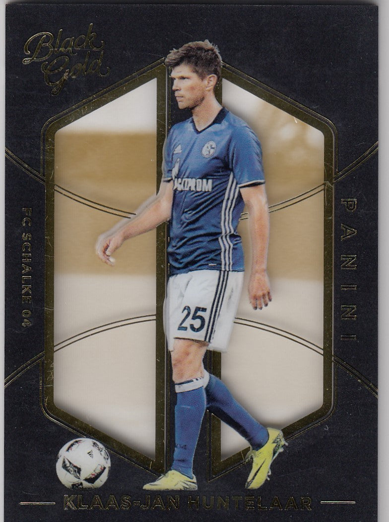047. KLAAS-JAN HUNTELAAR - FC SCHALKE 04 - BLACK GOLD BASE