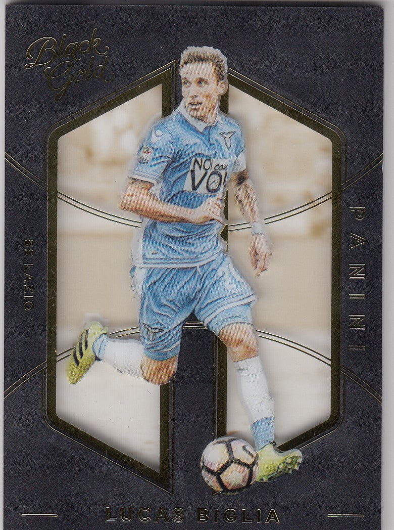 015. LUCAS BIGLIA - SS LAZIO - BLACK GOLD BASE