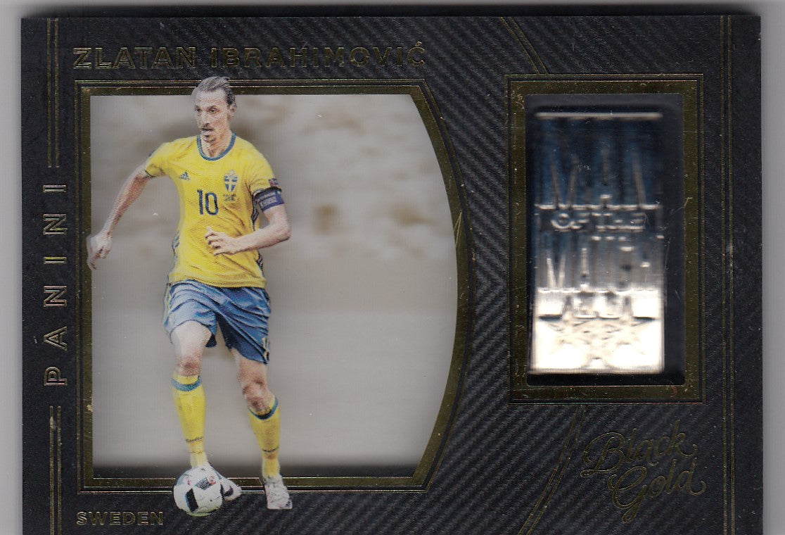 MM-ZI. ZLATAN IBRAHIMOVIC - SWEDEN - BLACK GOLD MAN OF THE MATCH MEDALLIONS