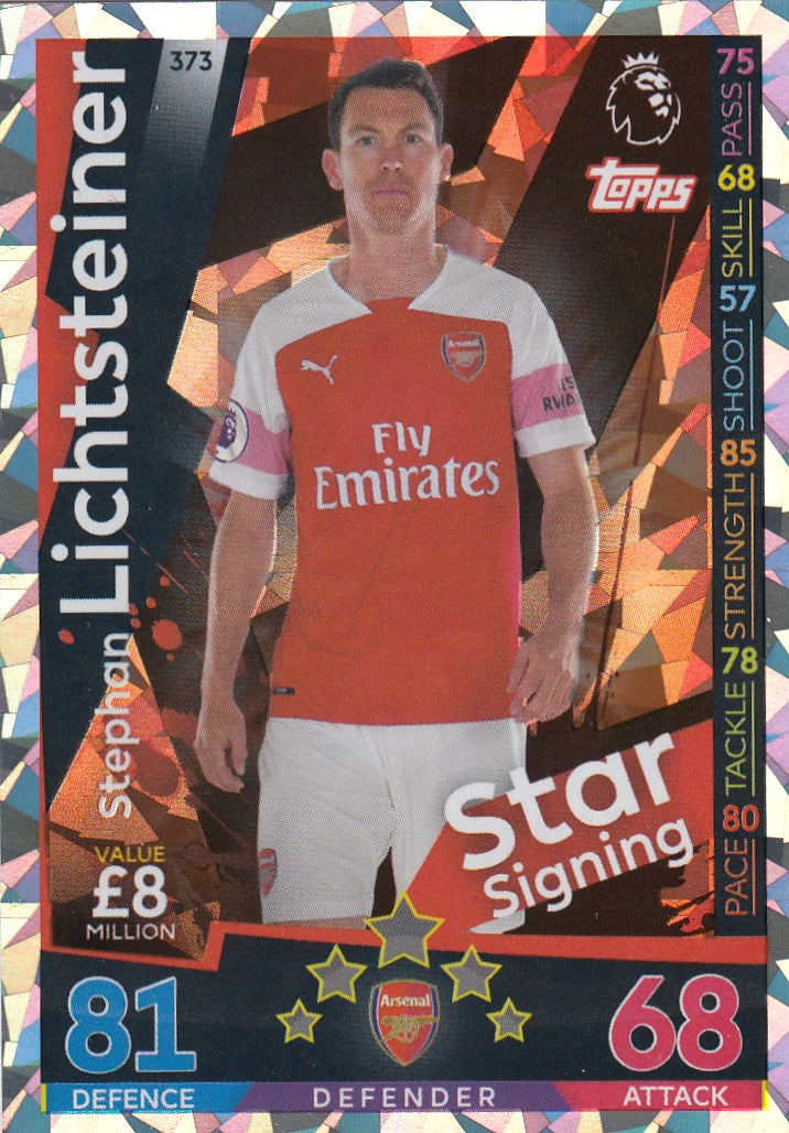 373. STEPHAN LICHTSTEINER - ARSENAL - STAR SIGNING