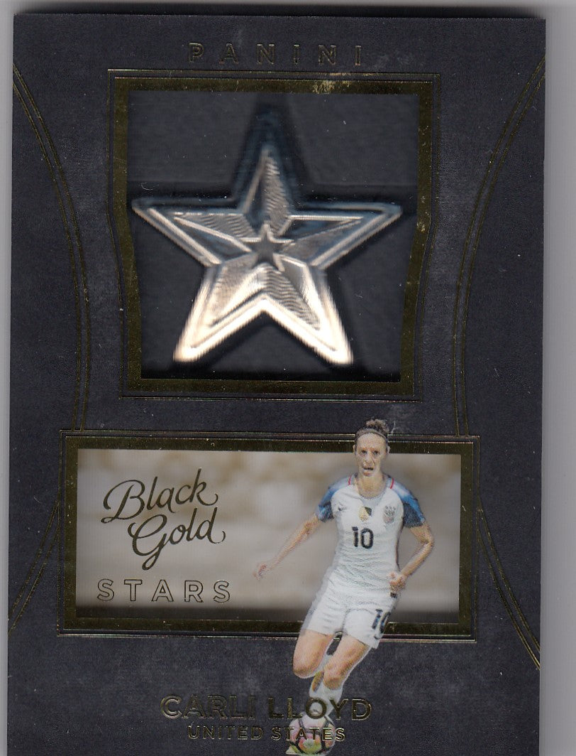 S-CL. CARLI LLOYD - UNITED STATES - BLACK GOLD STARS MEDALLION
