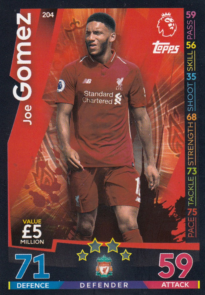 204. JOE GOMEZ - LIVERPOOL