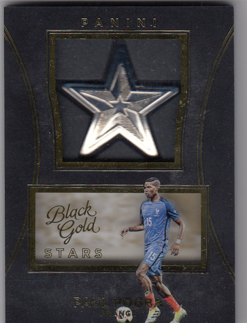 S-PP. PAUL POGBA - FRANCE - BLACK GOLD STARS MEDALLION