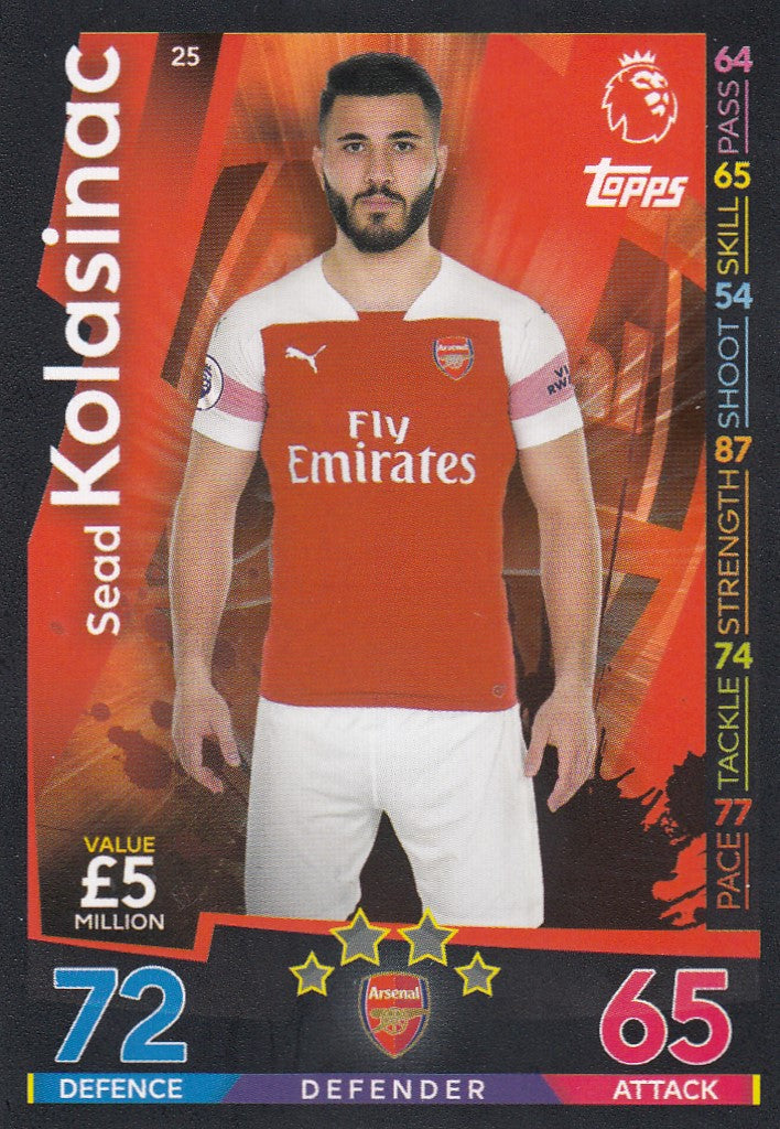 025. SEAD KOLASINAC - ARSENAL